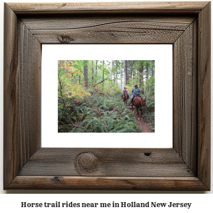 horse trail rides near me in Holland, New Jersey